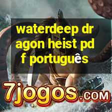 waterdeep dragon heist pdf português